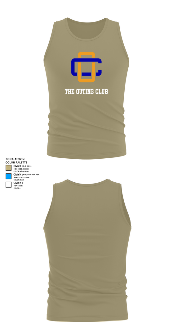 Tank Top, The Outing Club, Spirit Store, Teamtime, Team time, sublimation, custom sports apparel, team uniforms, spirit wear, spiritwear, sports uniforms, custom shirts, team store, custom team store, fundraiser sports, apparel fundraiser
