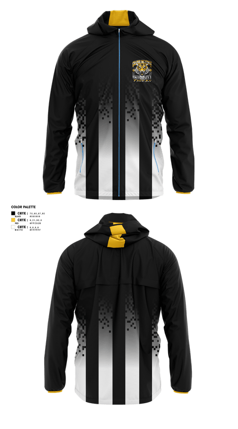 Windbreaker, GRAMBLING STATE UNIVERSITY TIGERS, Baseball, Teamtime, Team time, sublimation, custom sports apparel, team uniforms, spirit wear, spiritwear, sports uniforms, custom shirts, team store, custom team store, fundraiser sports, apparel fundraiser