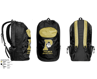 Gear Bag, Palmer High School Basketball, Women's Basketball, Teamtime, Team time, sublimation, custom sports apparel, team uniforms, spirit wear, spiritwear, sports uniforms, custom shirts, team store, custom team store, fundraiser sports, apparel fundraiser