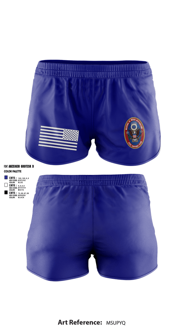Ranger Panties, 95th WMD CST, National Guard, Teamtime, Team time, sublimation, custom sports apparel, team uniforms, spirit wear, spiritwear, sports uniforms, custom shirts, team store, custom team store, fundraiser sports, apparel fundraiser