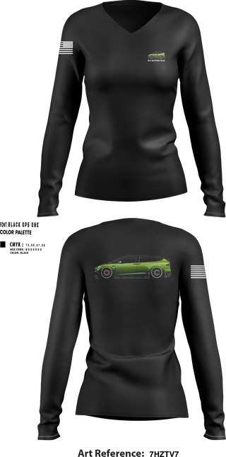 Womens Long Sleeve Vneck Shirt, EV AutostyleEV Autostyle, Baseball, Teamtime, Team time, sublimation, custom sports apparel, team uniforms, spirit wear, spiritwear, sports uniforms, custom shirts, team store, custom team store, fundraiser sports, apparel fundraiser