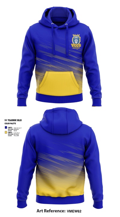 Victory Christian Center School Volleyball 2498322 Hoodie - 1