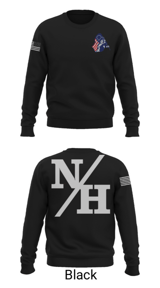 Crew Neck Sweatshirt, Nathan Hale High School Baseball, Baseball, Teamtime, Team time, sublimation, custom sports apparel, team uniforms, spirit wear, spiritwear, sports uniforms, custom shirts, team store, custom team store, fundraiser sports, apparel fundraiser
