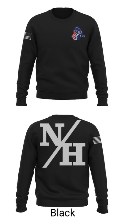 Nathan Hale High School Baseball 3422555 Crew Neck Sweatshirt - 9