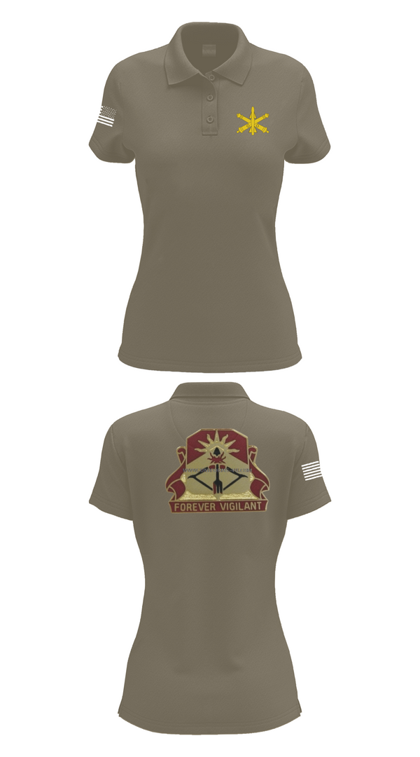 Womens Short Sleeve Performance Polo, BTRY-B 1/188th, National Guard, Teamtime, Team time, sublimation, custom sports apparel, team uniforms, spirit wear, spiritwear, sports uniforms, custom shirts, team store, custom team store, fundraiser sports, apparel fundraiser