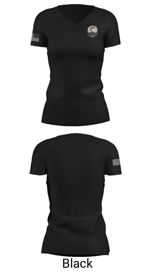 Womens Short Sleeve Vneck Shirt, Fishing, E-Sports, Teamtime, Team time, sublimation, custom sports apparel, team uniforms, spirit wear, spiritwear, sports uniforms, custom shirts, team store, custom team store, fundraiser sports, apparel fundraiser