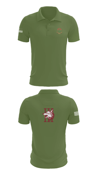 Short Sleeve Performance Polo, Apache company, 4-6 IN, Army, Teamtime, Team time, sublimation, custom sports apparel, team uniforms, spirit wear, spiritwear, sports uniforms, custom shirts, team store, custom team store, fundraiser sports, apparel fundraiser