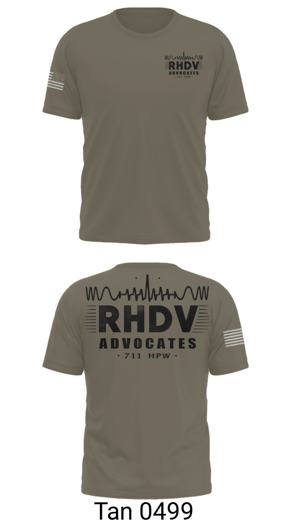 Old School Cotton Feel Shirt, 711 HPW/RHDV, Army, Teamtime, Team time, sublimation, custom sports apparel, team uniforms, spirit wear, spiritwear, sports uniforms, custom shirts, team store, custom team store, fundraiser sports, apparel fundraiser
