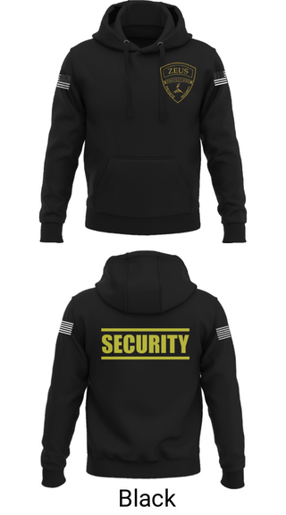 Hoodie, Zeus Protections, Police, Teamtime, Team time, sublimation, custom sports apparel, team uniforms, spirit wear, spiritwear, sports uniforms, custom shirts, team store, custom team store, fundraiser sports, apparel fundraiser