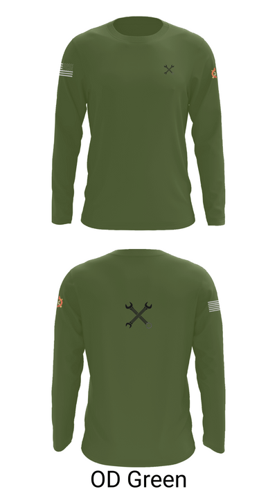 B CO 2-12 CAV 37897700 Long Sleeve Performance Shirt - 46