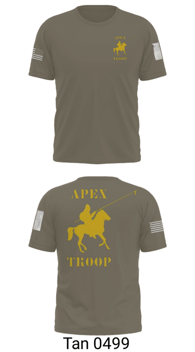Alpha Troop, 1-221 CAV 34469039 Old School Cotton Feel Shirt - 67