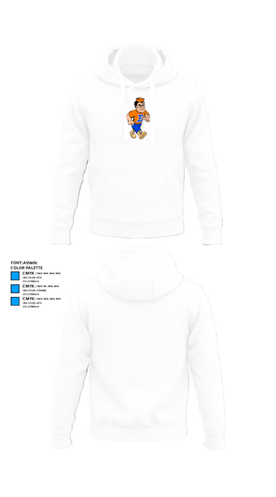 Edwardsburg Middle School Volleyball 41068925 Hoodie - 5