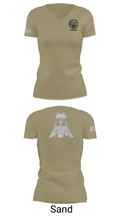 MARDET Fort Leonard Wood Basic Military Police School House (FLW) INIWIC 59611156 Women's Short Sleeve V-neck Shirt - 84