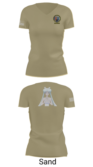 Womens Short Sleeve Vneck Shirt, MARDET Fort Leonard Wood Basic Military Police School House (FLW) INIWIC, , Teamtime, Team time, sublimation, custom sports apparel, team uniforms, spirit wear, spiritwear, sports uniforms, custom shirts, team store, custom team store, fundraiser sports, apparel fundraiser