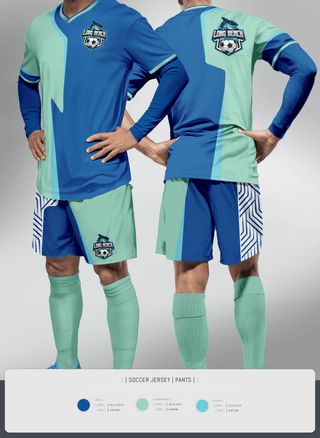 Mens Soccer Jersey, LB shark, Men's Soccer, Teamtime, Team time, sublimation, custom sports apparel, team uniforms, spirit wear, spiritwear, sports uniforms, custom shirts, team store, custom team store, fundraiser sports, apparel fundraiser