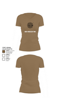 Ben Wheeler Fire 43777175 Women's Short Sleeve V-neck Shirt - 4