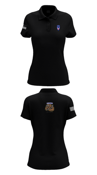 Women's Short Sleeve Performance Polo, 539th CTC(L), Army, Teamtime, Team time, sublimation, custom sports apparel, team uniforms, spirit wear, spiritwear, sports uniforms, custom shirts, team store, custom team store, fundraiser sports, apparel fundraiser