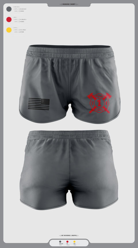 Womens Shorts, Tri-Community fire, Fire Department, Teamtime, Team time, sublimation, custom sports apparel, team uniforms, spirit wear, spiritwear, sports uniforms, custom shirts, team store, custom team store, fundraiser sports, apparel fundraiser