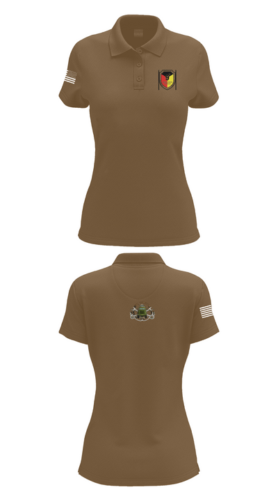 9th Comm Service company 88104614 Women's Short Sleeve Performance Polo  - 15