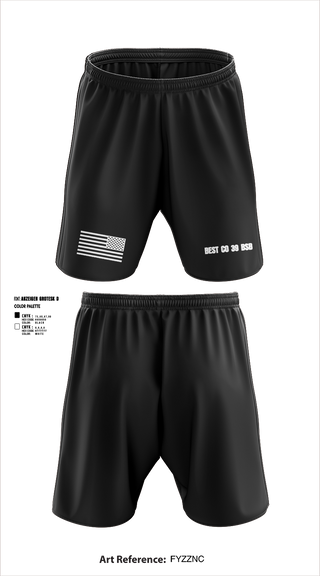 Athletic Shorts With Pockets, Best co 39 BSB, , Teamtime, Team time, sublimation, custom sports apparel, team uniforms, spirit wear, spiritwear, sports uniforms, custom shirts, team store, custom team store, fundraiser sports, apparel fundraiser