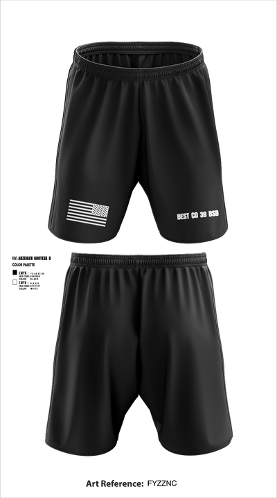 Best co 39 BSB 97174567 Athletic Shorts With Pockets - 1