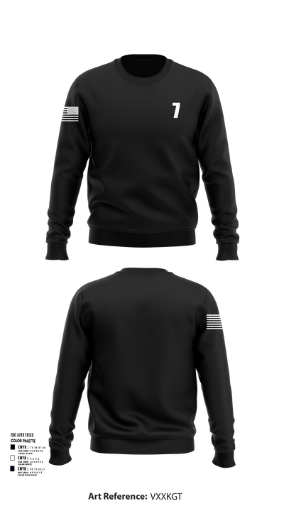 7 39741553 Crew Neck Sweatshirt - 119