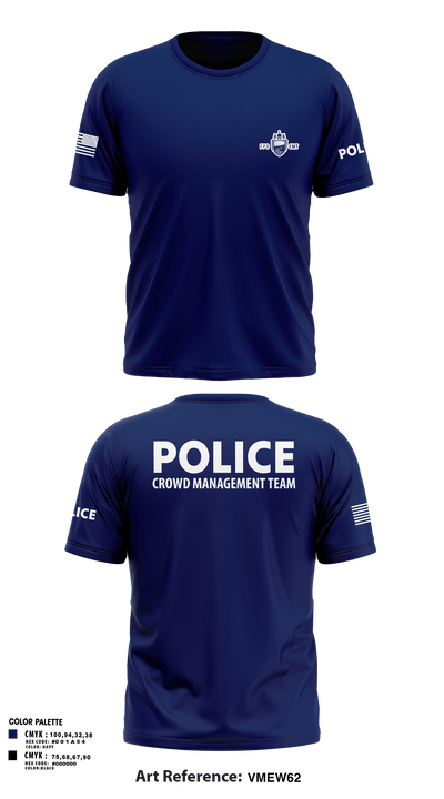 Fargo PD CMT 18649595 Old School Cotton Feel Shirt - 106