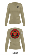 V3/2 53634498 Women's Long Sleeve V-neck Shirt - 97