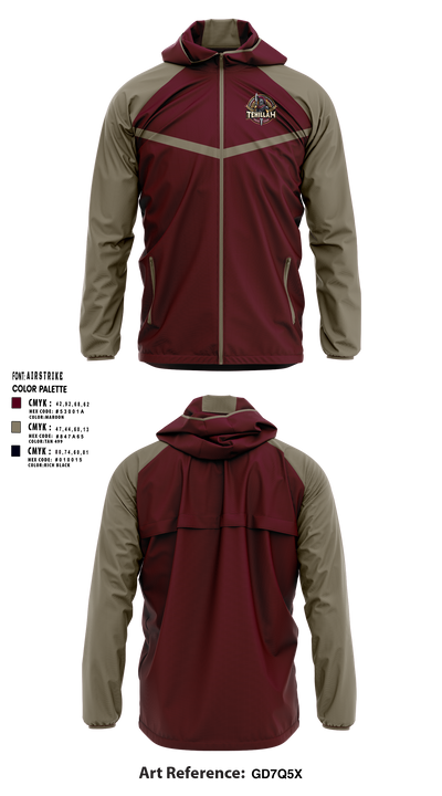 Tehillah Christian Academy 71436113 Windbreaker - 34