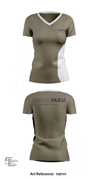 Womens Short Sleeve Vneck Shirt, Resin Mau, , Teamtime, Team time, sublimation, custom sports apparel, team uniforms, spirit wear, spiritwear, sports uniforms, custom shirts, team store, custom team store, fundraiser sports, apparel fundraiser