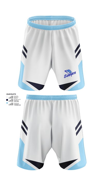 Saugerties High School Golf 90540515 Athletic Shorts With Pockets - 42