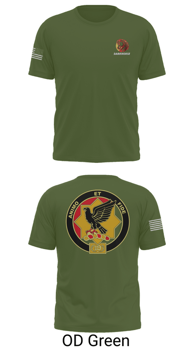 D FST 8-1 CAV 24153334 Old School Cotton Feel Shirt - 50