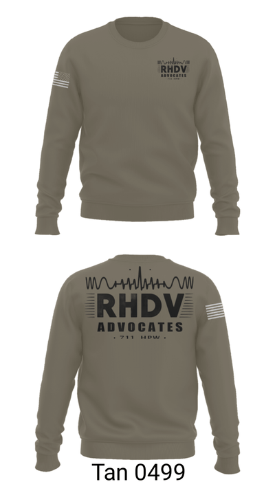 711 HPW/RHDV 93111099 Crew Neck Sweatshirt - 65