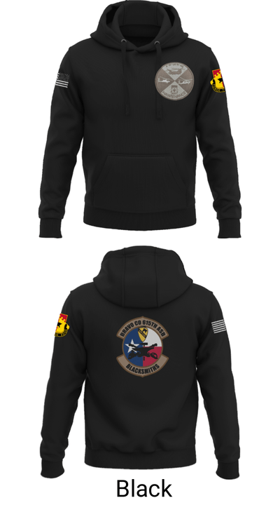 B Co 615th ASB - Tangos 38236769 Hoodie - 38