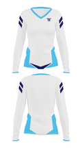 Seekonk Youth Lacrosse Association 5131618 Women's Long Sleeve V-neck Shirt - 39