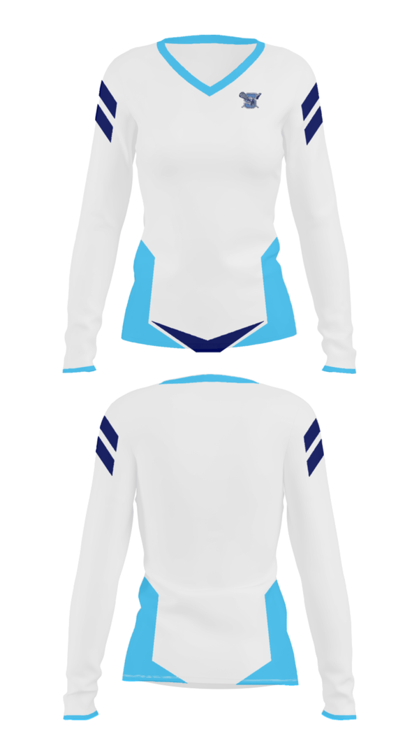 Women's Long Sleeve Vneck Shirt, Seekonk Youth Lacrosse Association, Men's Lacrosse, Teamtime, Team time, sublimation, custom sports apparel, team uniforms, spirit wear, spiritwear, sports uniforms, custom shirts, team store, custom team store, fundraiser sports, apparel fundraiser