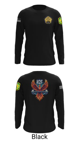 Long Sleeve Performance Shirt, Phoenix H2F, Army, Teamtime, Team time, sublimation, custom sports apparel, team uniforms, spirit wear, spiritwear, sports uniforms, custom shirts, team store, custom team store, fundraiser sports, apparel fundraiser