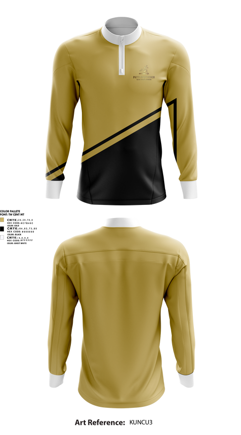 Quarter Zip Jacket, PattLogisticsMovingCo, , Teamtime, Team time, sublimation, custom sports apparel, team uniforms, spirit wear, spiritwear, sports uniforms, custom shirts, team store, custom team store, fundraiser sports, apparel fundraiser