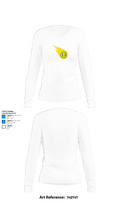 De La Salle Institute-Institute Campus Cross Country 96173518 Women's Long Sleeve V-neck Shirt - 15