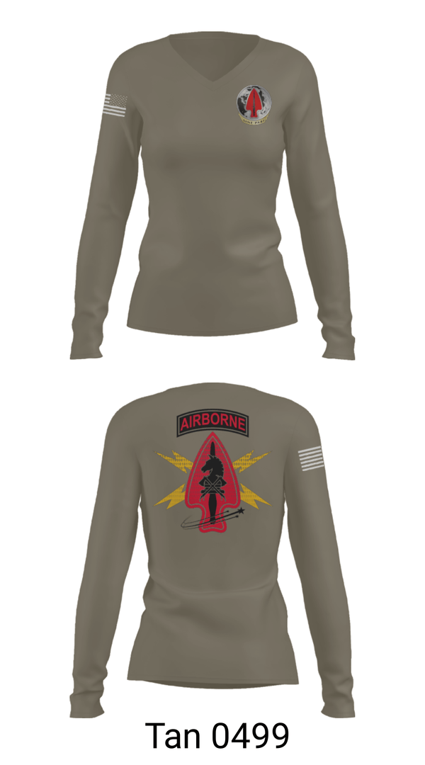 Womens Long Sleeve Vneck Shirt, Usasoc, Army, Teamtime, Team time, sublimation, custom sports apparel, team uniforms, spirit wear, spiritwear, sports uniforms, custom shirts, team store, custom team store, fundraiser sports, apparel fundraiser