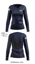 Engine 6 82701113 Women's Long Sleeve V-neck Shirt - 1