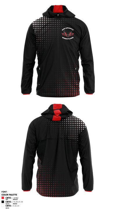 Rio Grande high school 40149614 Windbreaker - 1