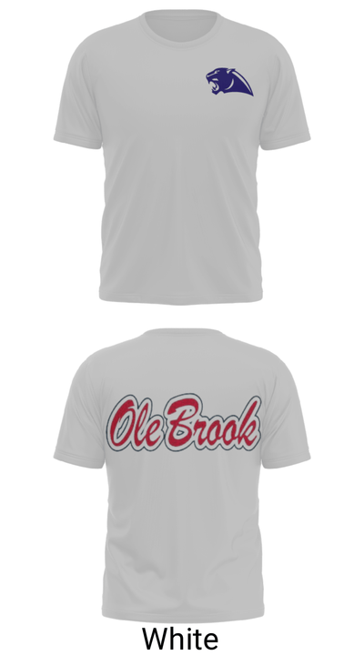 Brookhaven High School Track 8766995 Short Sleeve Performance Shirt - 5