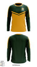 Benbrook High School Bobcat Marching Band 42896694 Long Sleeve Performance Shirt -1
