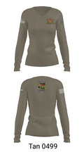 1-7FA Cobra Btry 25303520 Women's Long Sleeve V-neck Shirt - 77