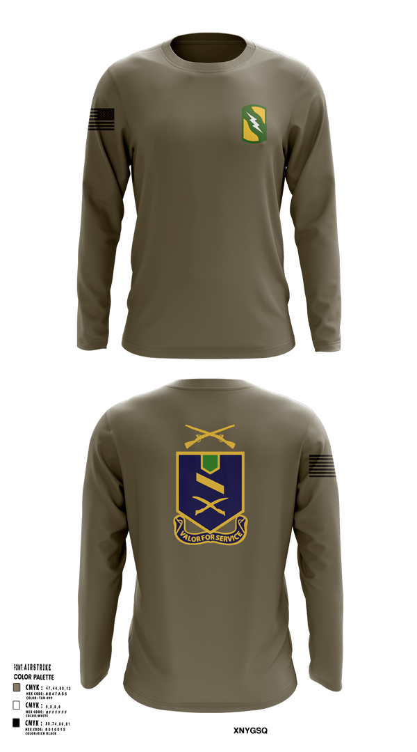 Long Sleeve Performance Shirt, 2-137th IN RGMT, National Guard, Teamtime, Team time, sublimation, custom sports apparel, team uniforms, spirit wear, spiritwear, sports uniforms, custom shirts, team store, custom team store, fundraiser sports, apparel fundraiser