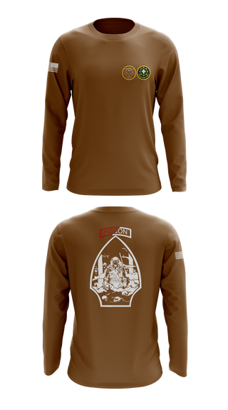 Long Sleeve Performance Shirt, Mattsalinas2, Army, Teamtime, Team time, sublimation, custom sports apparel, team uniforms, spirit wear, spiritwear, sports uniforms, custom shirts, team store, custom team store, fundraiser sports, apparel fundraiser