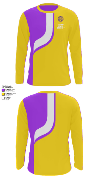 Long Sleeve Performance Shirt, Louisiana State University, Spirit Store, Teamtime, Team time, sublimation, custom sports apparel, team uniforms, spirit wear, spiritwear, sports uniforms, custom shirts, team store, custom team store, fundraiser sports, apparel fundraiser