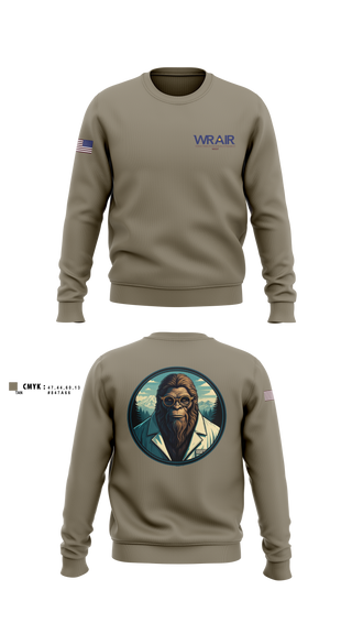 Crew Neck Sweatshirt, Walter Reed Army Institute of Research - West, , Teamtime, Team time, sublimation, custom sports apparel, team uniforms, spirit wear, spiritwear, sports uniforms, custom shirts, team store, custom team store, fundraiser sports, apparel fundraiser