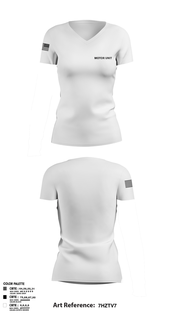 Womens Short Sleeve Vneck Shirt, MOTOR UNIT, Police, Teamtime, Team time, sublimation, custom sports apparel, team uniforms, spirit wear, spiritwear, sports uniforms, custom shirts, team store, custom team store, fundraiser sports, apparel fundraiser